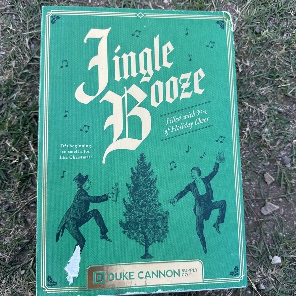 Duke Cannon JINGLEBOOK Holiday Book Jingle Booze Soap Bar Gift Set 30 oz.